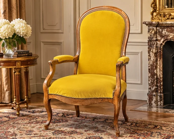 Fauteuil « Voltaire » – Entièrement restauré